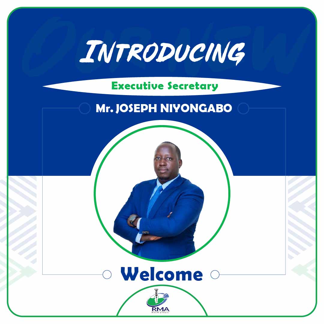Meet Mr. Joseph Niyongabo, Our New Executive Secretary!